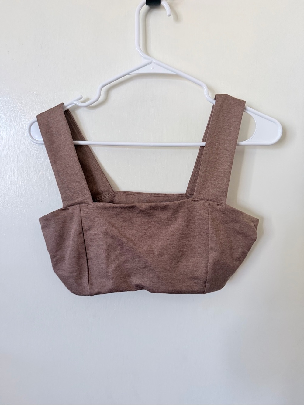 Brown Square-Neck bra